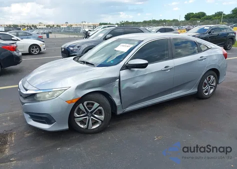 2016 Honda Civic Lx из США, поврежденный, VIN 19XFC2F50GE095502